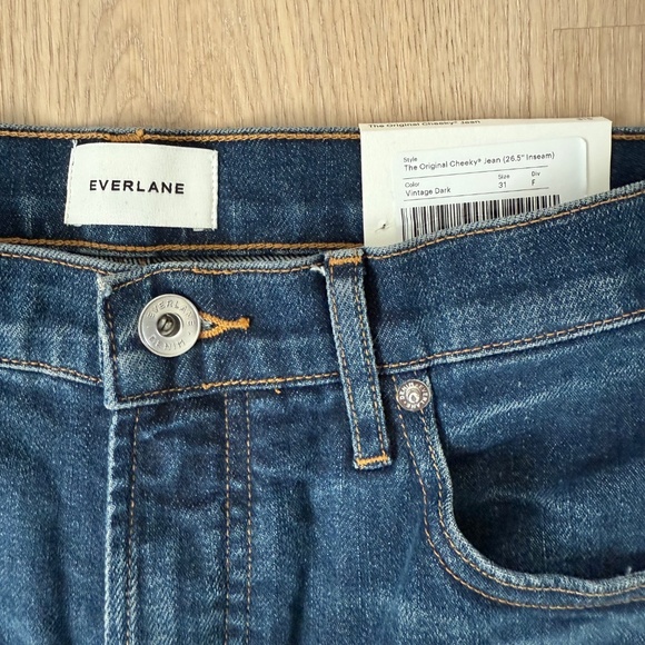 Everlane Original Cheeky Jeans NWT - Picture 3 of 5